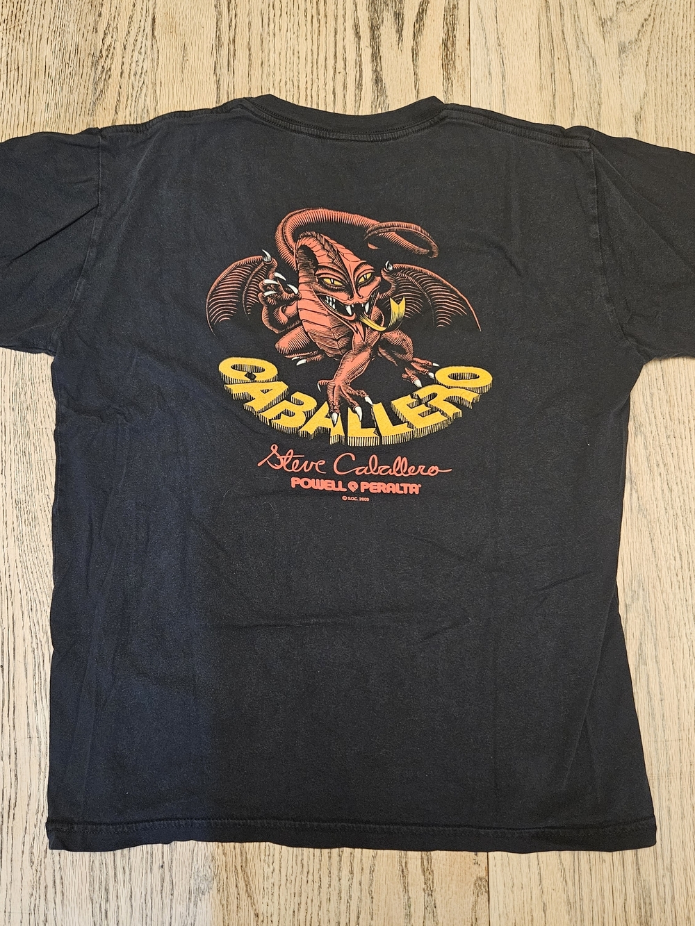 Powell & Peralta Steve Caballero Graphic Tee Mens Size M Skateboarding Shirt